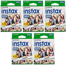 Load image into Gallery viewer, Wide Instant Film, White, 20 Exposures (5 Boxes)
