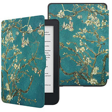Load image into Gallery viewer, MoKo Case for Kobo Clara HD 6&quot; 2018 E-Reader Cover Case, Premium Ultra Compact Protective Sleep Wake Up Slim Lightweight Cover Case for Kobo Clara HD 6&quot; Tablet/e-Reader, Almond Blossom
