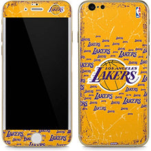 Load image into Gallery viewer, Skinit Decal Phone Skin Compatible with iPhone 6/6s - Officially Licensed NBA Los Angeles Lakers Blast Design
