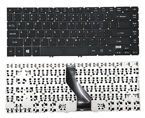 New US Black English Laptop Keyboard (Without Frame) Replacement for Acer Aspire V5-473G V5-473P V5-473P-5886 V5-473P-5887 V5-473P-6459 ZQX