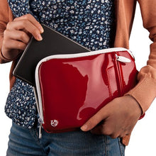 Load image into Gallery viewer, Vangoddys Amazing Quality Vertical Messenger Bag for 7inch Nook HD in Glossy Red
